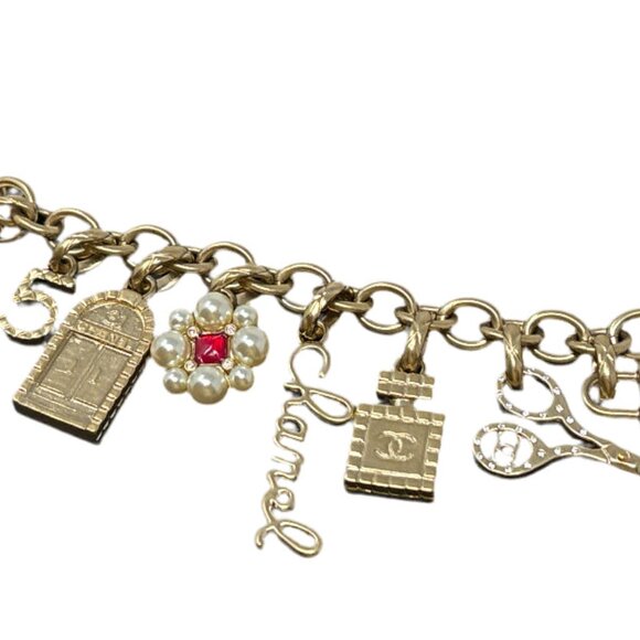 Chanel carnival clustered charm story bracelet-2021P - Picture 1 of 5